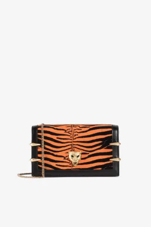 Borsa a spalla con stampa