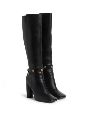 botas altas con detalles de medallones - Tienda Online Oficial de Roberto  Cavalli®