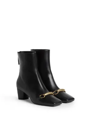 botines con puntera cuadrada - Tienda Online Oficial de Roberto Cavalli®