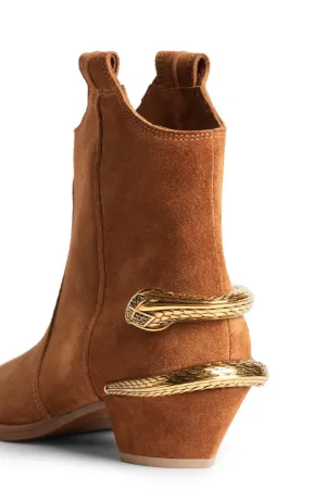 bottines style santiag
