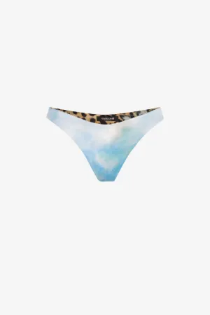 Braga de bikini estampada
