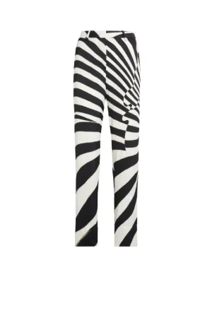 Брюки с принтом Zebra Avantgarde