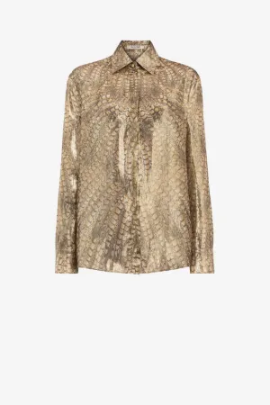 Camicia con stampa Falcon