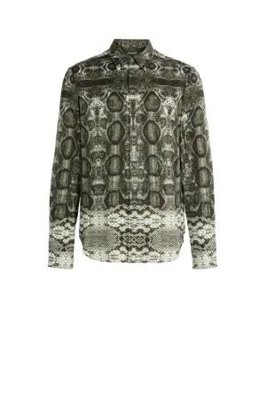 Camisa con estampado Reptilia - Tienda Online Oficial de Roberto Cavalli®
