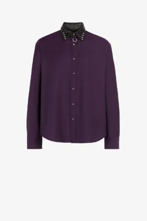 Camisa con tachuelas
