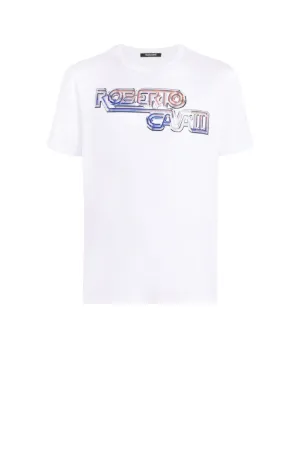 camiseta con logo estampado