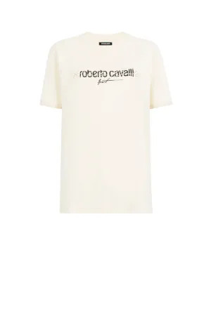 camiseta con logo estampado