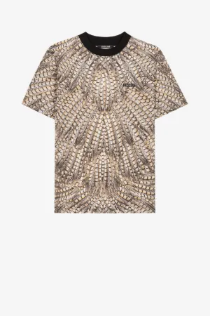 Camiseta de algodón con estampado Falcon