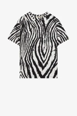 Camiseta de algodón con estampado Freedom