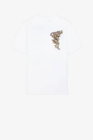 Camiseta de algodón con estampado Jaguar