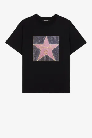 Camiseta de algodón con estampado Walk of Fame