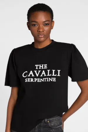 Camiseta de algodón con logo