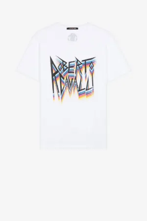 Camiseta de algodón con logotipo