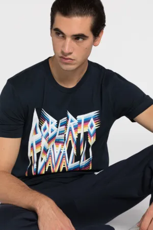Camiseta de algodón con logotipo