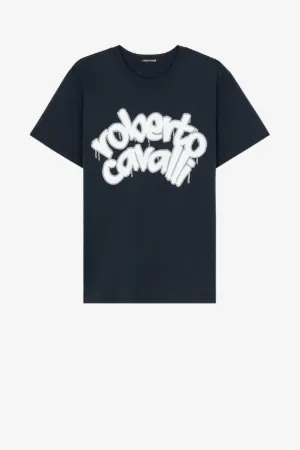 Camiseta de algodón con logotipo