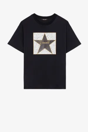 Camiseta de algodón con parche Walk of Fame