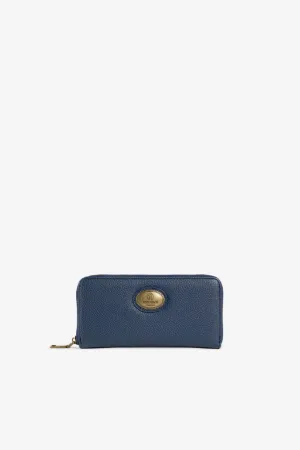 Cartera con cremallera y monograma RC