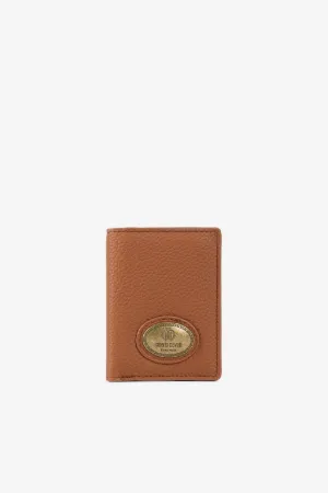 Cartera plegable con monograma RC