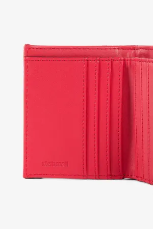 Cartera plegable con monograma RC