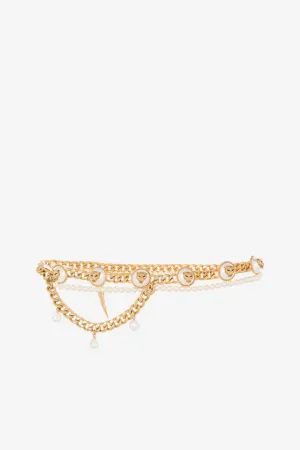 ceinture à ornements de perles