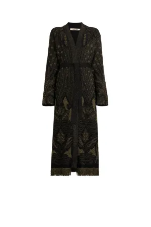 Chaqueta con estampado jacquard