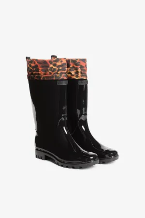Cheetah-Print Boots