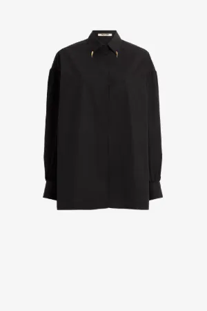 Chemise en coton à ornement Tiger Tooth
