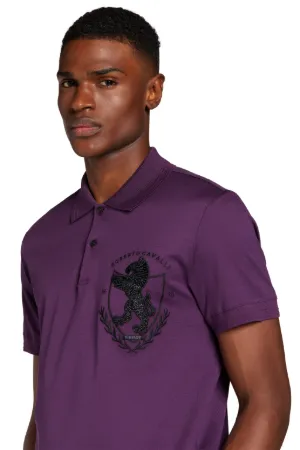 Chimera Crest-Embroidered Polo Shirt 