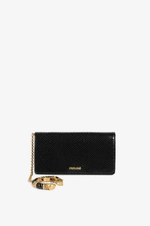 Clutch-Tasche mit Python-Effekt