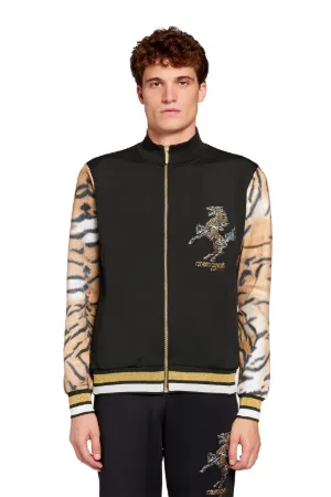 zara satin jogging jacket