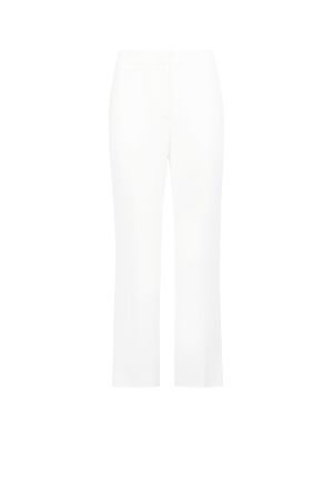 Cropped Bootcut Trousers