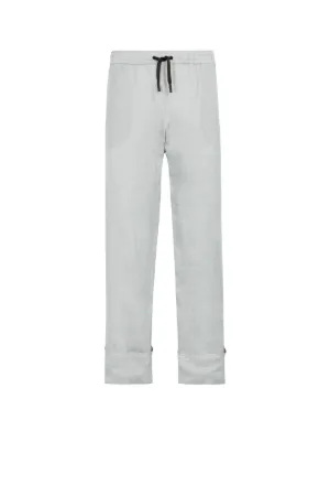 Cropped Linen Trousers