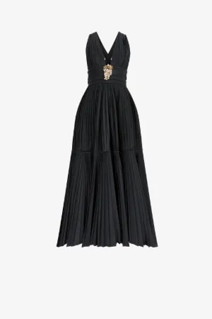 crystal-embellished maxi dress 