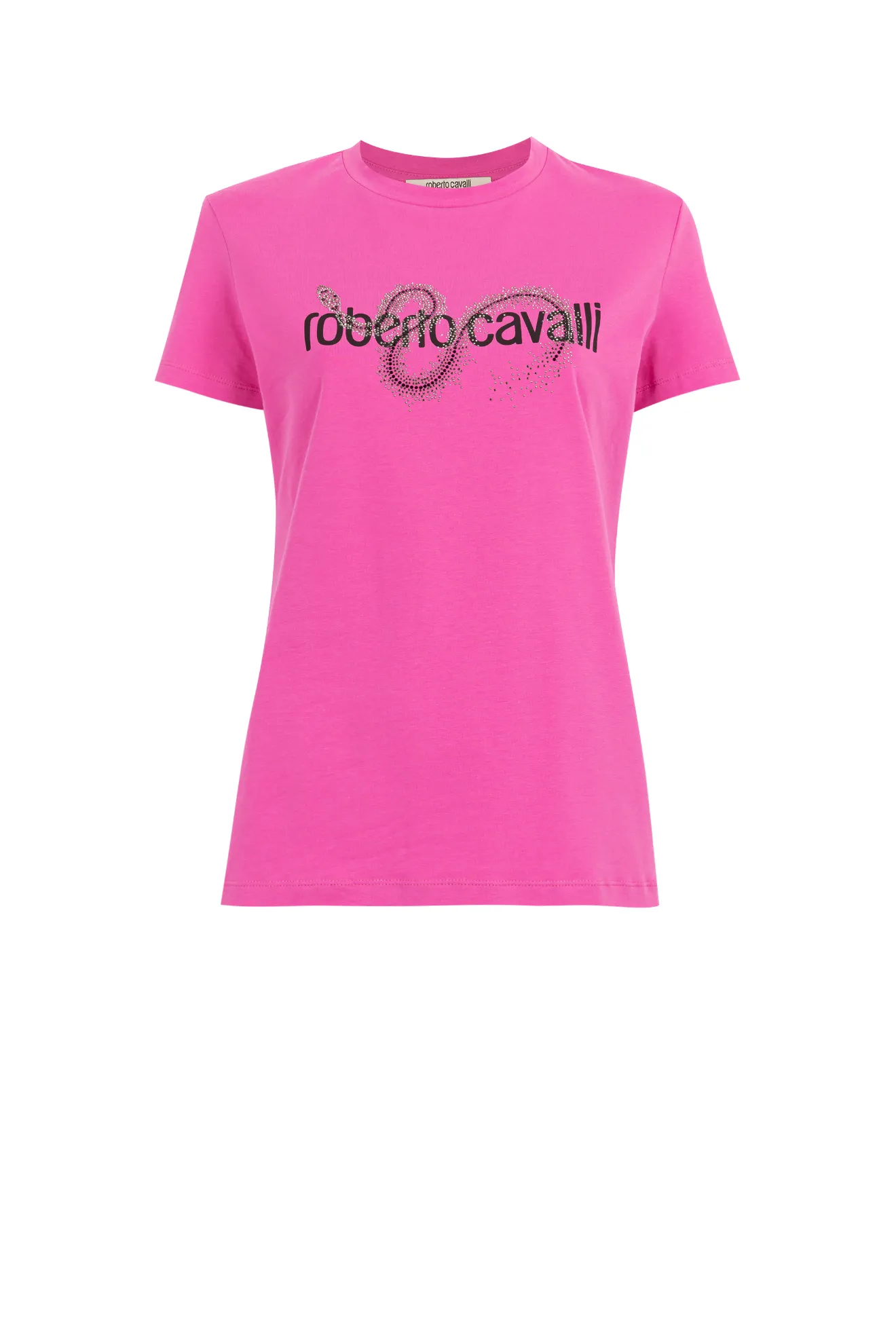 Crystal-Embellished Snake T-Shirt 