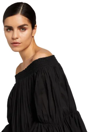 Cutwork-Embroidered Cotton Top