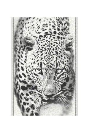 Dekorplatte mit Leoparden-Motiv