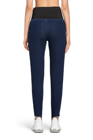 denim stirrup pants