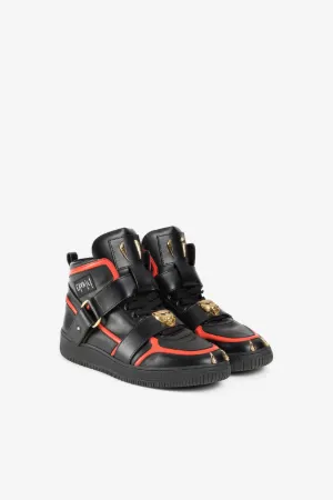 Deportivas Hi-Top con cabeza de pantera