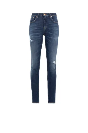 Distressed Skinny Jeans