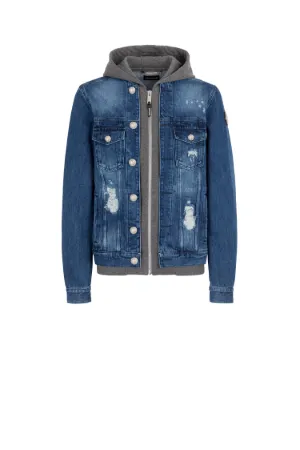 Double-Layer Denim Jacket