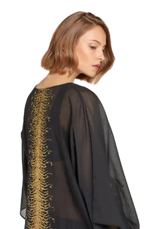 sequin kaftan