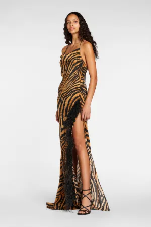 cavalli maxi dress