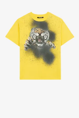 Felix-Print Cotton T-Shirt