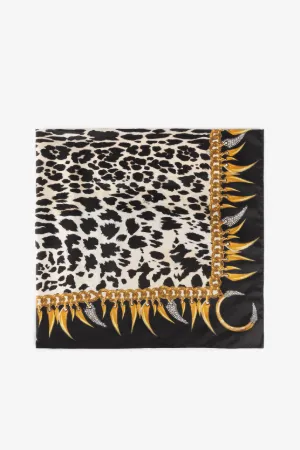 Foulard en soie à imprimé Queen Of Sicily