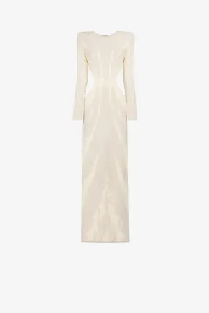 Freedom-Jacquard Maxi Dress
