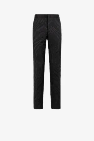 Freedom-Jacquard Tuxedo Trousers