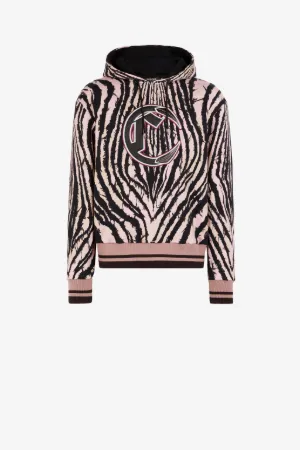 Freedom-Print Hoodie aus Baumwolle