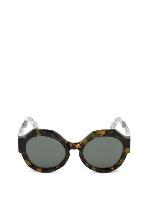 roberto cavalli geometric sunglasses