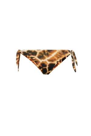 Giraffe Chine print bikini bottoms