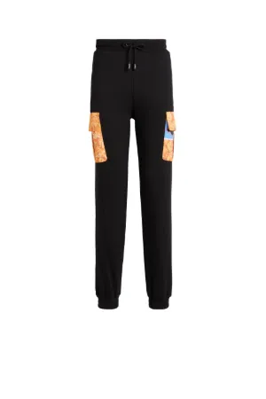 Global Earth-Print Sweatpants